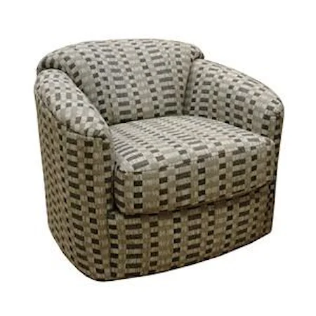 Upholstered Swivel Chair